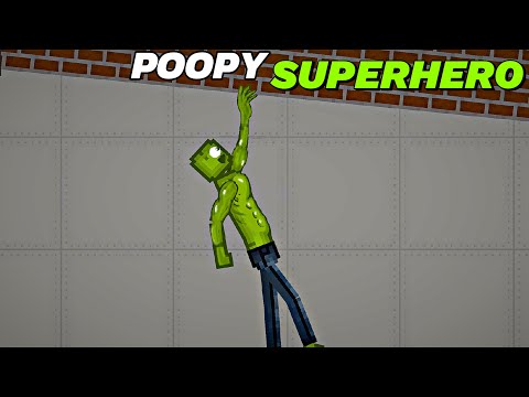 POOPY ACCIDENTALLY BECOME A HERO : MELON PLAYGROUND
