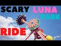 Boy Screams For His Life At Scary Luna Park Ride In The USA
