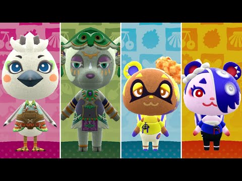 Animal Crossing: New Horizons 3.0 Update - All Zelda & Splatoon amiibo Villagers