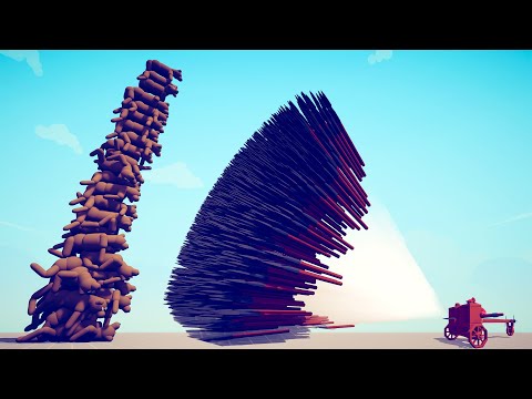 BEARS TOWER vs EVERY GOD - Totally Accurate Battle Simulator TABS