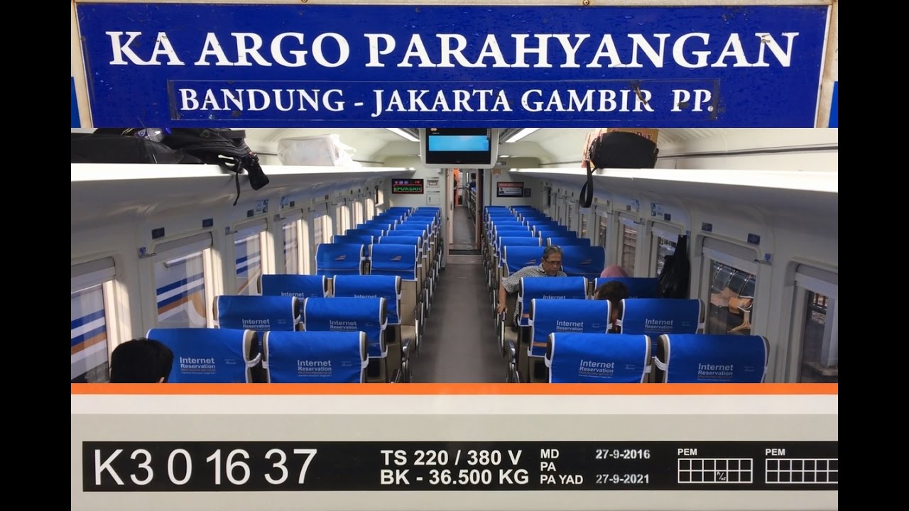 Trip by Train - Argo Parahyangan ada Kelas Ekonominya lho