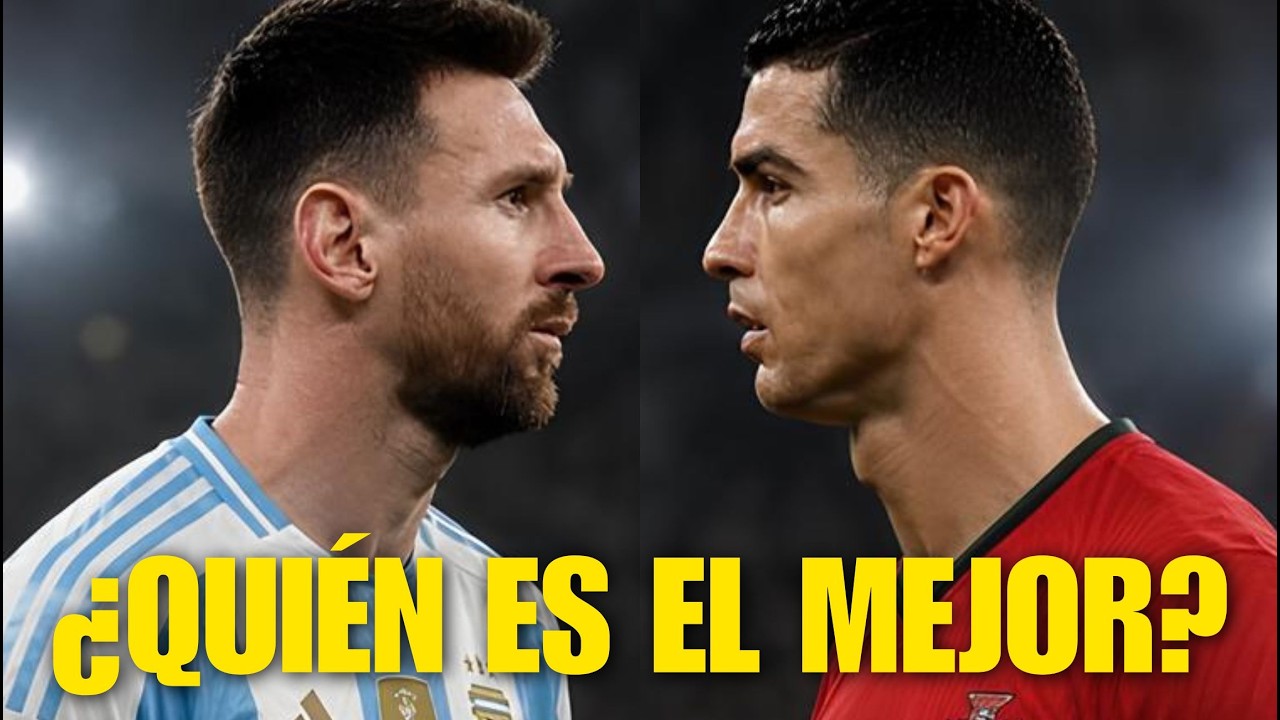 ESTE VIDEO REVELA quién es MEJOR CRISTIANO o MESSI?