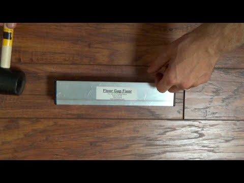 Fix End Gaps In Laminate/Floating Floors - Floor Gap...
