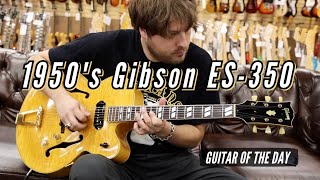 Video thumbnail for 1950's Gibson ES-350 Blonde | Guitar of the Day by Normans Rare Guitars