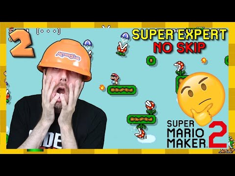 Super Mario Maker 2: Endless Super Expert No Skip Challenge #2