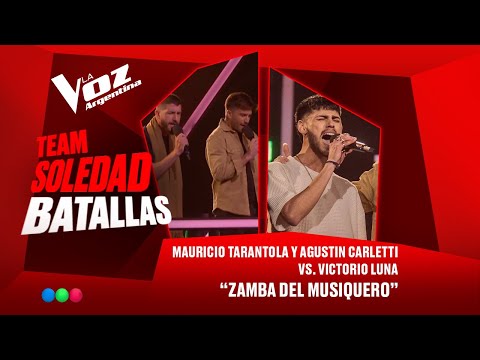 Mauricio y Agustín vs. Victorio Luna - “Zambita del musiquero” - Batallas - La Voz Argentina 2025