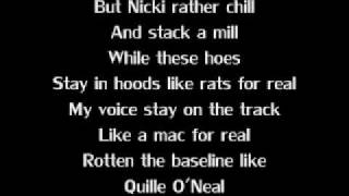LYRICS : Who's ya best MC? (Freestyle) - Nicki Minaj