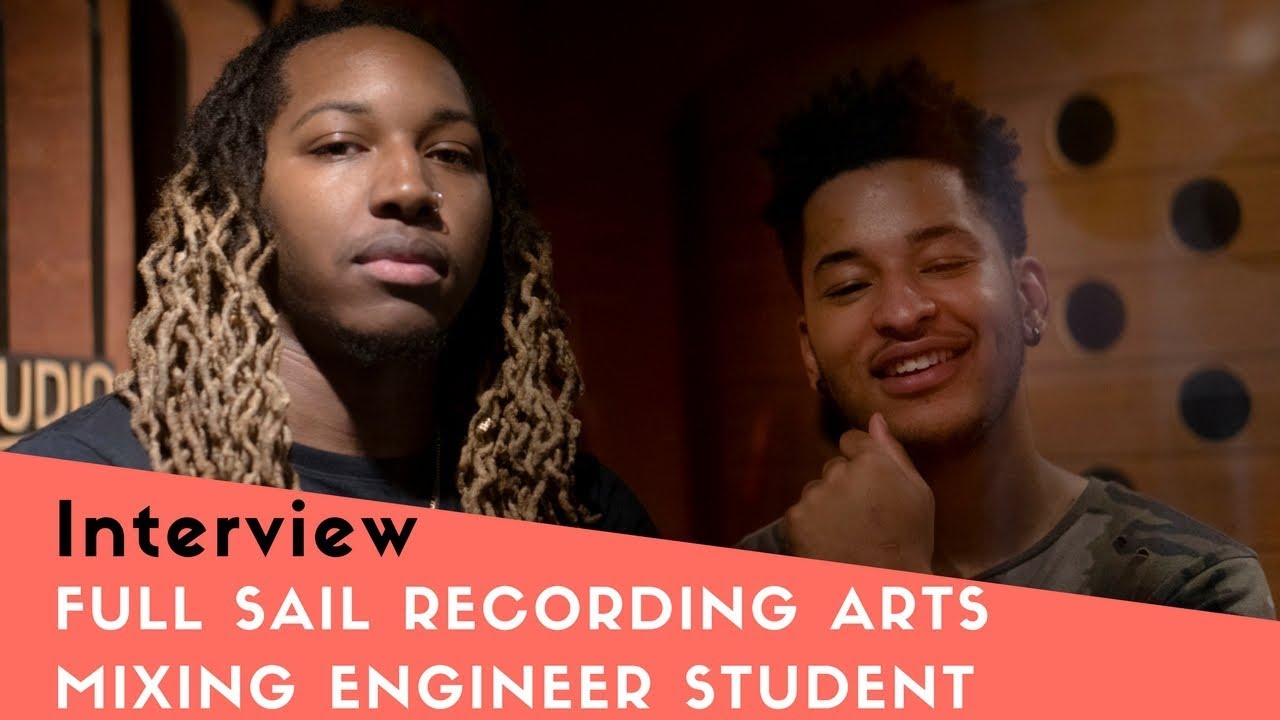Full Sail University Recording Arts Mixing Engineer Student Interview Teddrick Palmer
