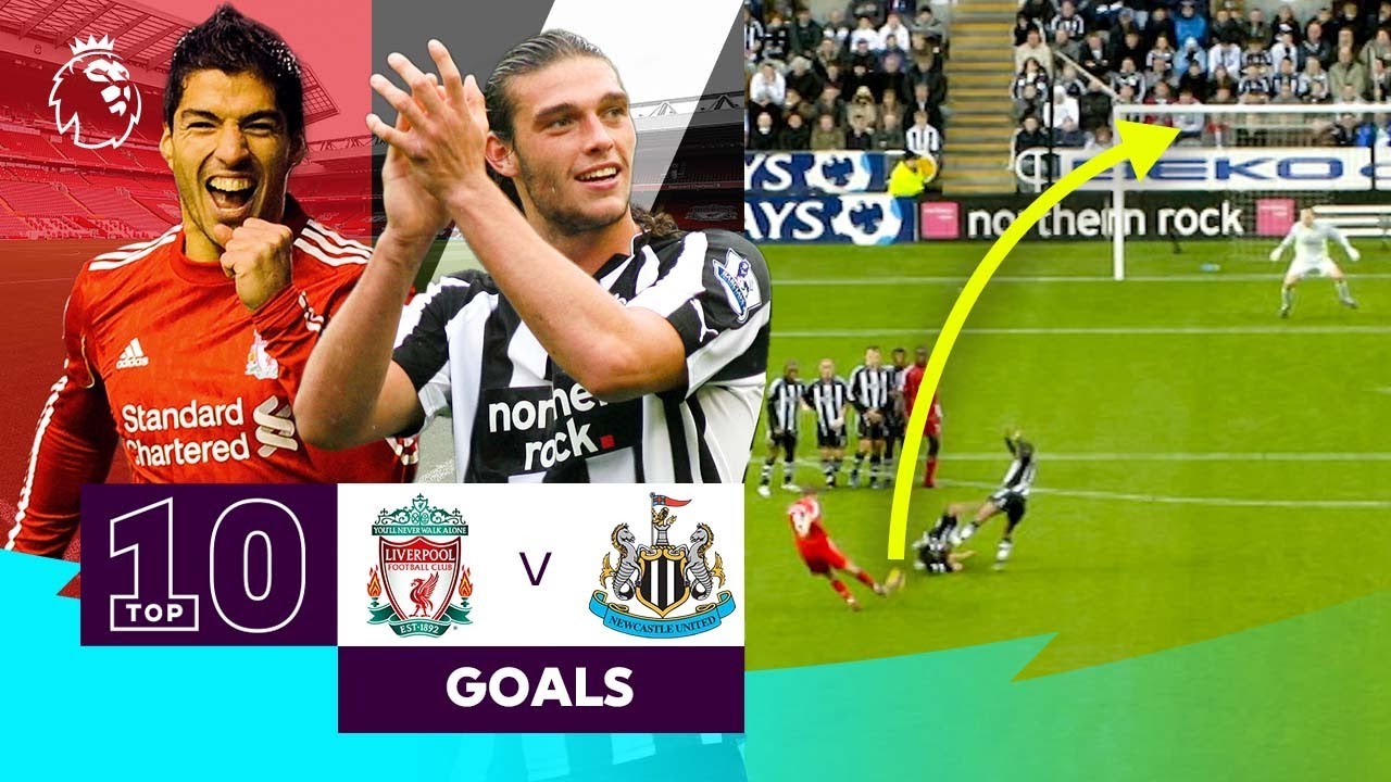 10 INCREDIBLE Liverpool vs Newcastle Goals | Premier League | Suárez, Carroll, Gerrard & more!