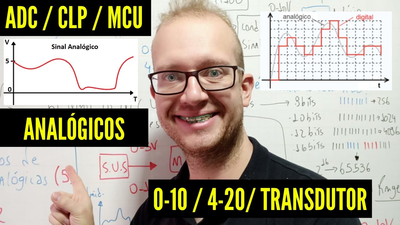 Transdutor e Sensor - Quais as Diferenças? Sinais Analógicos e ADC - Master Class Eletrônica Fácil