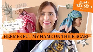 Vintage Hermes scarf | A video from another life