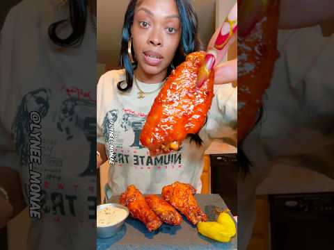 Making sweet & spicy sticky wings recipe