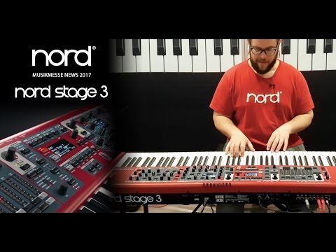 NORD MUSIKMESSE NEWS 2017   NEW NORD STAGE 3