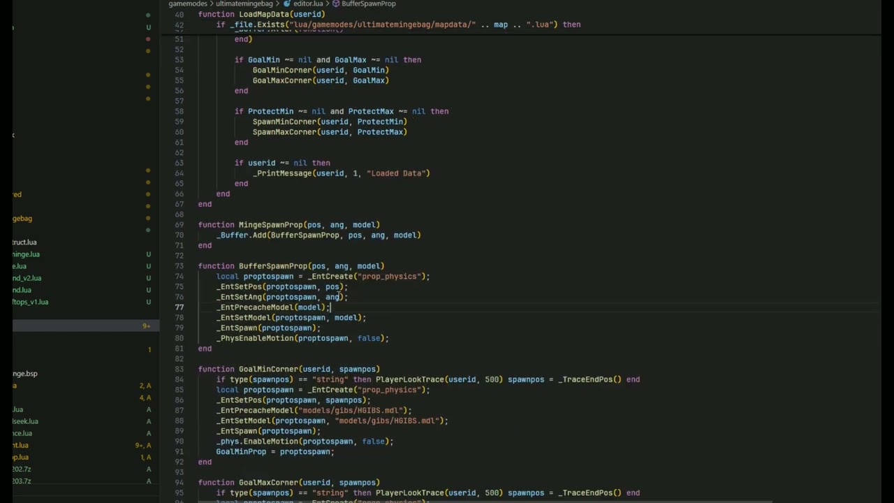 Gmod 9 Lua Buffer Demo