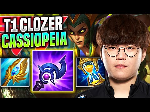 CLOZER CHILLING WITH CASSIOPEIA! - T1 Clozer Plays Cassiopeia Mid vs Yone! | Preseason 11