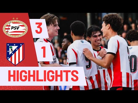 PSV U19 v Atlético de Madrid | 3 - 1 | UEFA Youth League 2025