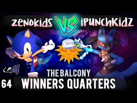 PM @ the Balcony 64 - Winners Quarters ft. Zenokids (Sonic) VS R3|iPunchKidsz (Lucario)