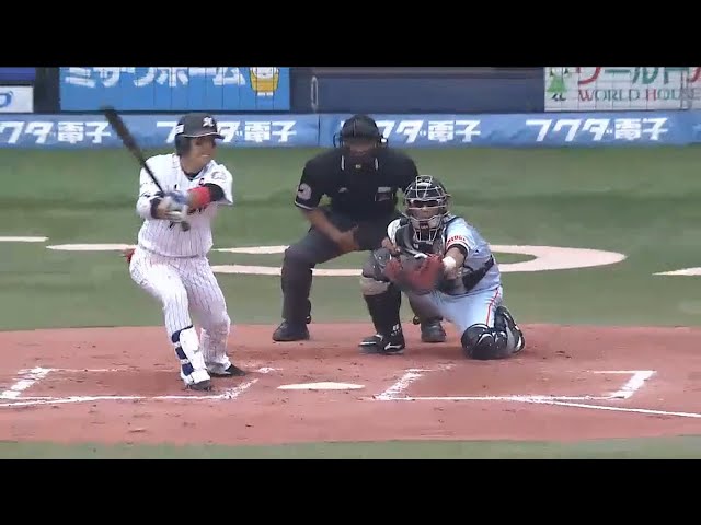 【6回裏】大きな追加点!! マリーンズ・鈴木 見事な流し打ちタイムリー 2015/6/13 M-G