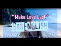 Make Love Last - Bad English (karaoke)
