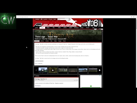 HOW TO INSTALL THIRD AGE TOTAL WAR MOD