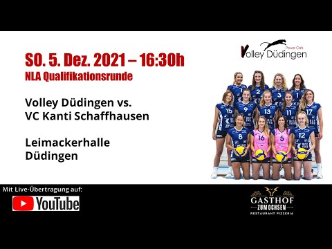 NLA Volleyball:  Volley Düdingen - VC Kanti Schaffhausen