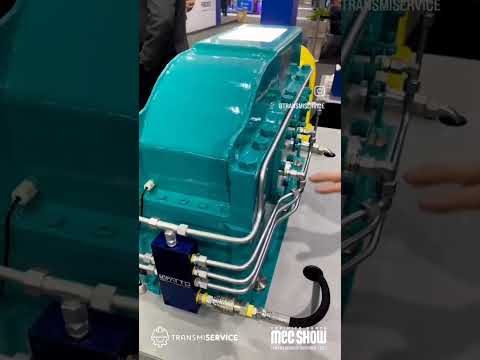 Lubrificação forçada em redutor de velocidade #tecnologia #engenharia #redutor #hidráulica