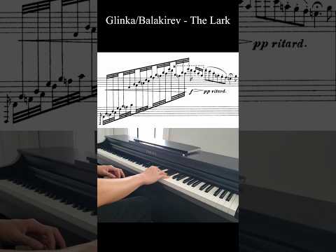 One of the most beautiful transcriptions (Glinka/Balakirev - The Lark)