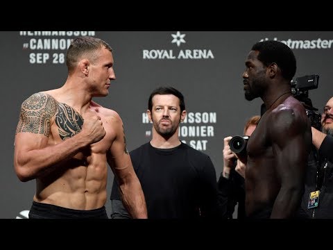 Melhores Momentos da Pesagem do UFC Copenhagen