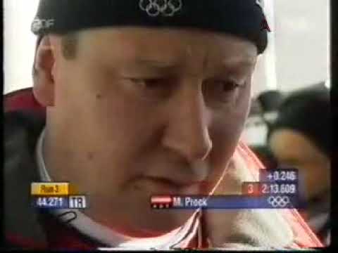 SALT LAKE 2002 LUGE MEN THIRD RUN