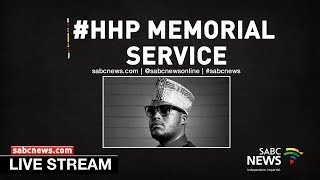 Memorial service for Jabulani "HHP" Tsambo