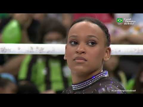 PAN DE GINÁSTICA ARTÍSTICA 2022 - Rebeca Andrade nas barras assimétricas; Brasil é ouro por equipe
