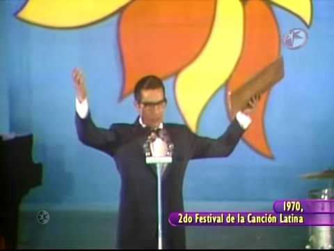 Votacion para jose jose 2do Festival de la cancion latina en el mundo 1970