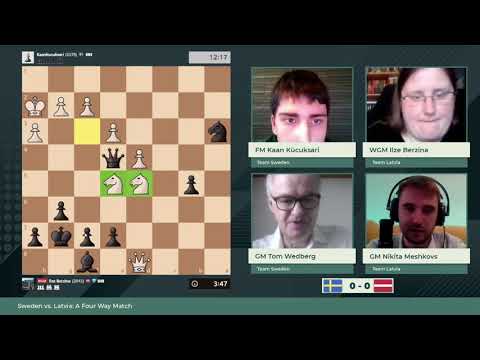 Sweden vs. Latvia: A Four Way Match