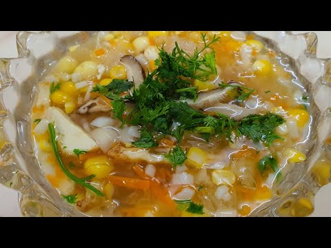 vlog 184 # SÚP THẬP CẨM CHAY / cách nấu món súp chay từ rau củ rất ngon đầy đủ dinh dưỡng