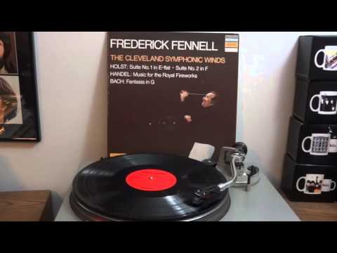 Holst: Suite No. 1 in E-Flat - Frederick Fennell, The Cleveland Symphonic Winds