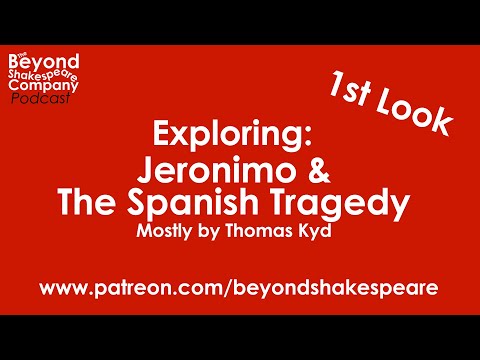 1 Jeronimo, with the Wars of Portugal (Beyond Shakespeare, webcam, 2020)