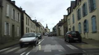 preview picture of video 'Driving On The D785 Rue de Quimper, Pleyben, Brittany, France 29th October 2010'