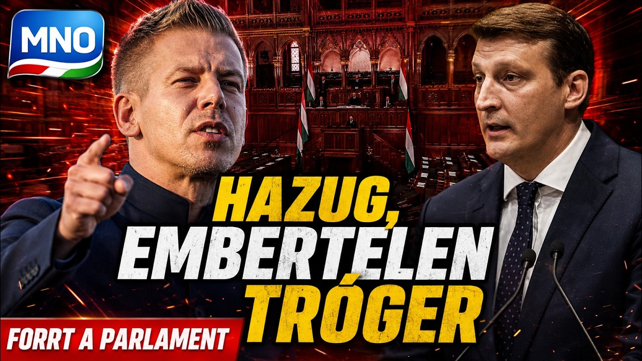 „Hazug, embertelen tróger”