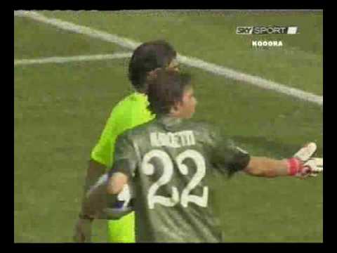 Calcio 2009 : J01 : Cagliari - Lazio : 1-4