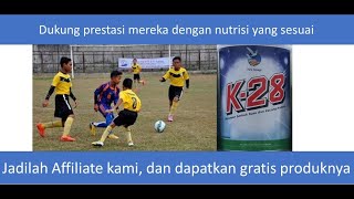 Download lagu Susu K28, Penambah Tinggi Badan dan Memperkuat Stamina Atlet mp3
