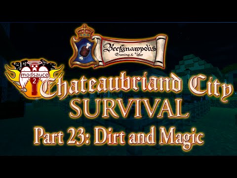 Hermitcraft Modsauce 2 Survival Pt. 23: Dirt and Magic