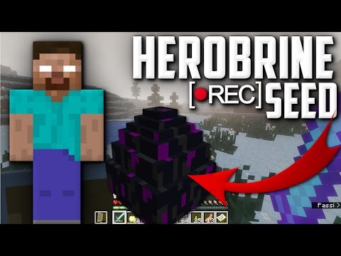 CACCIA NOTTURNA! #5 - HEROBRINE SEED - MINECRAFT 1.11 ITA (NO MODS) - LIVE ITA
