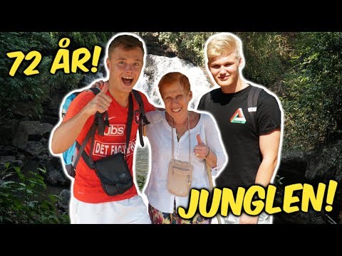 PÅ TO DAGES OVERLEVELSESTUR I JUNGLEN MED 72 ÅRIG!