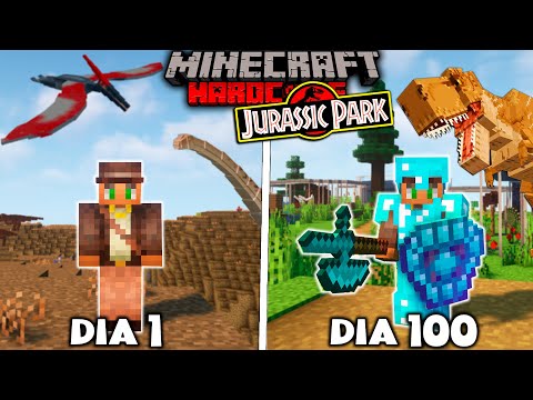 SOBREVIVI 100 DIAS NO JURASSIC PARK NO HARDCORE - O FILME