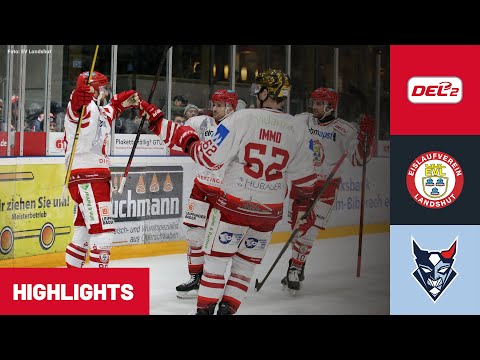 DEL2: EV Landshut vs. Blue Devils Weiden I Highlights