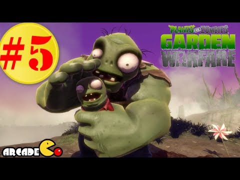 Plants Vs. Zombies: Garden Warfare Part 5 - Super Gargantuar Wave Gameplay Walkthrough