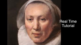 Portrait Painting Tutorial | Old Master Oil Painting Demonstration