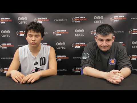 CEYBL U14 - Press conference, 14.10.2022, BBLZ - Reach the Top - Tigers České Budějovice