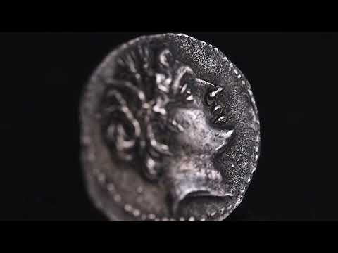 Coin, Sicily, 1/2 Shekel, 213-210 BC, Agrigente, AU(55-58), Silver, SNG-Cop:378