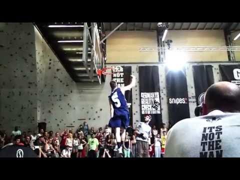 Rafal "Lipek" Lipinski in Cologne , Slam Dunk Contest "Germanys Reality Check 2014"